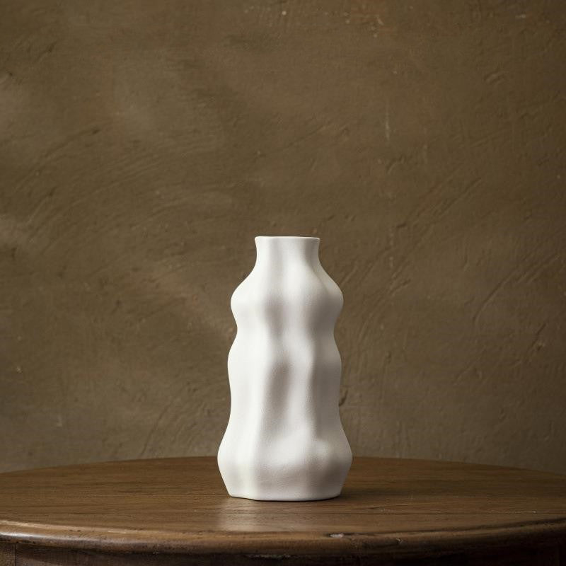 Frosted Ceramic Vase