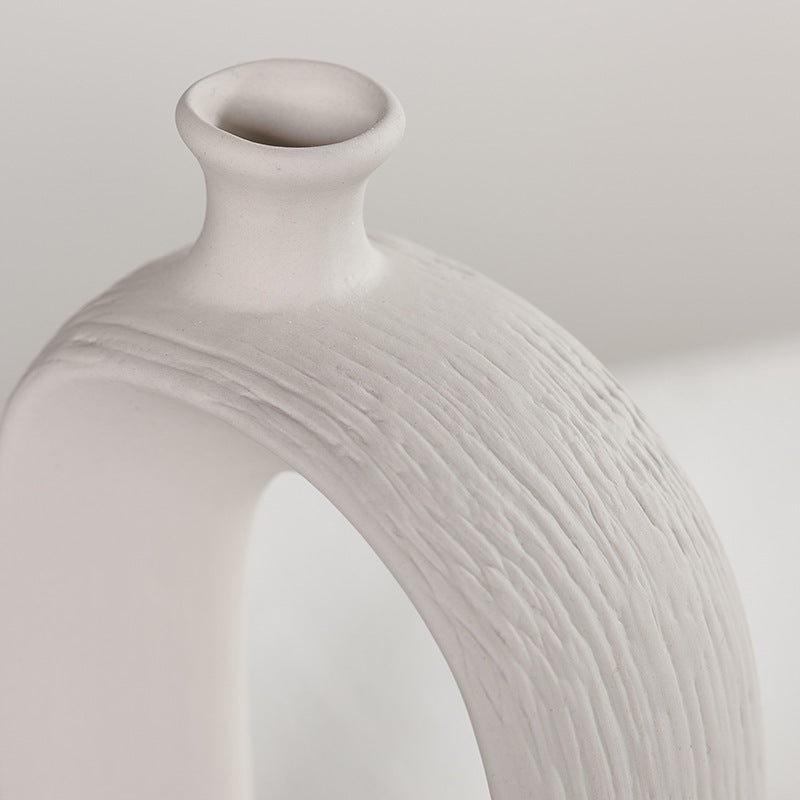 White Ceramic Vase