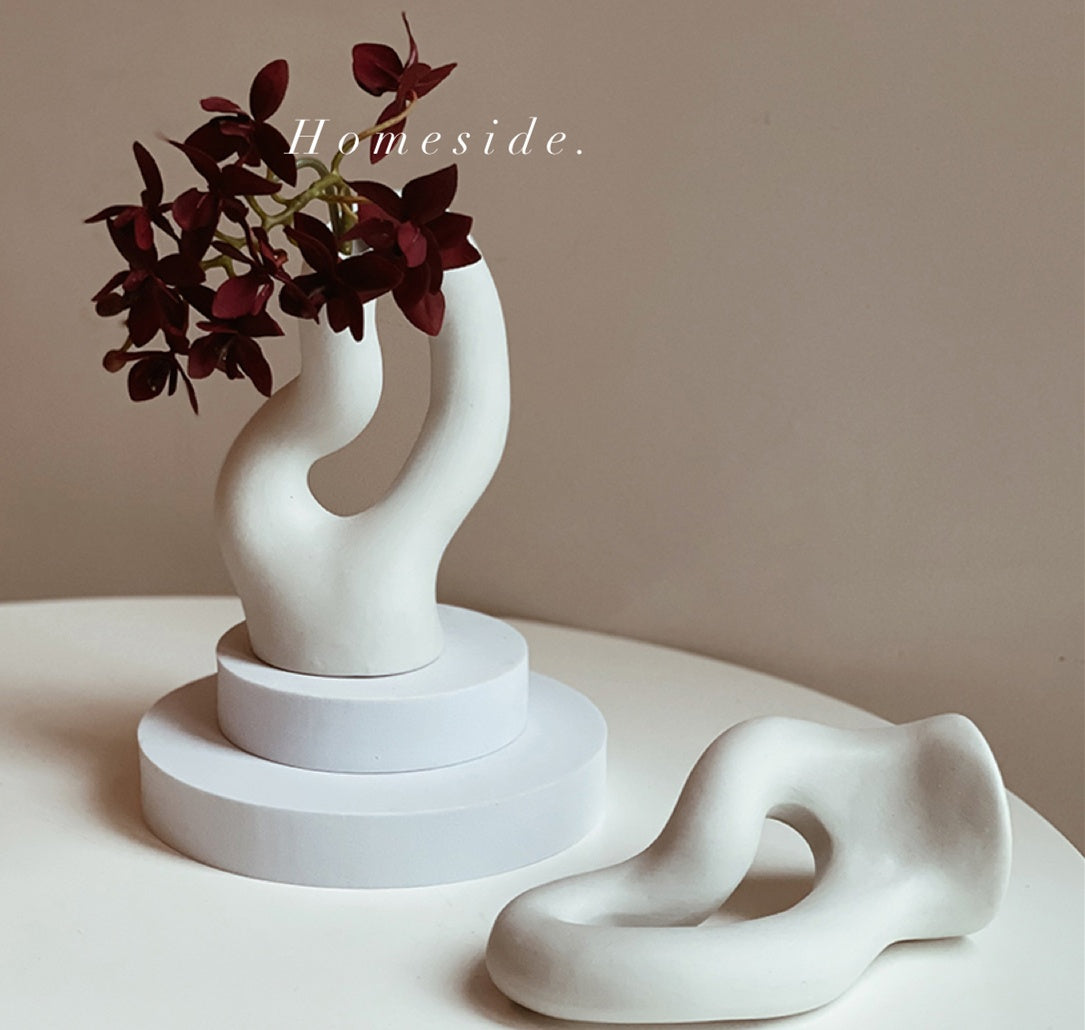 Plain Rough Sculpture Vase