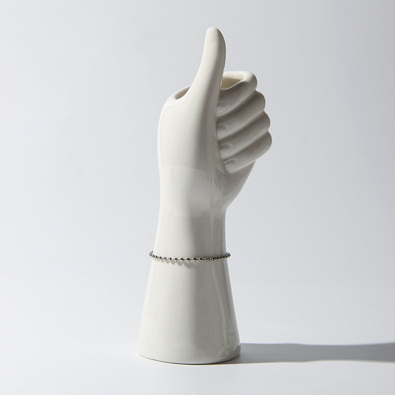 Human Crafts Ceramic Vase