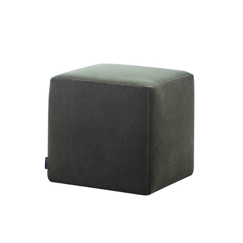 Modern Cube Ottoman Stool- Minimalist Footrest or Pouf