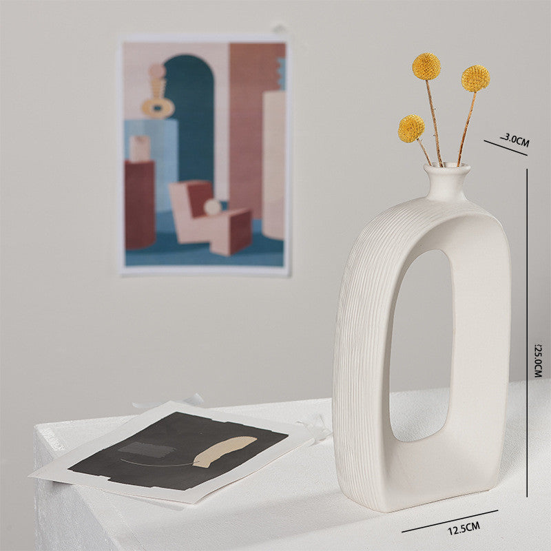 White Ceramic Vase