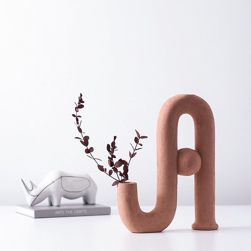 Geometric Ornaments Flower Vase