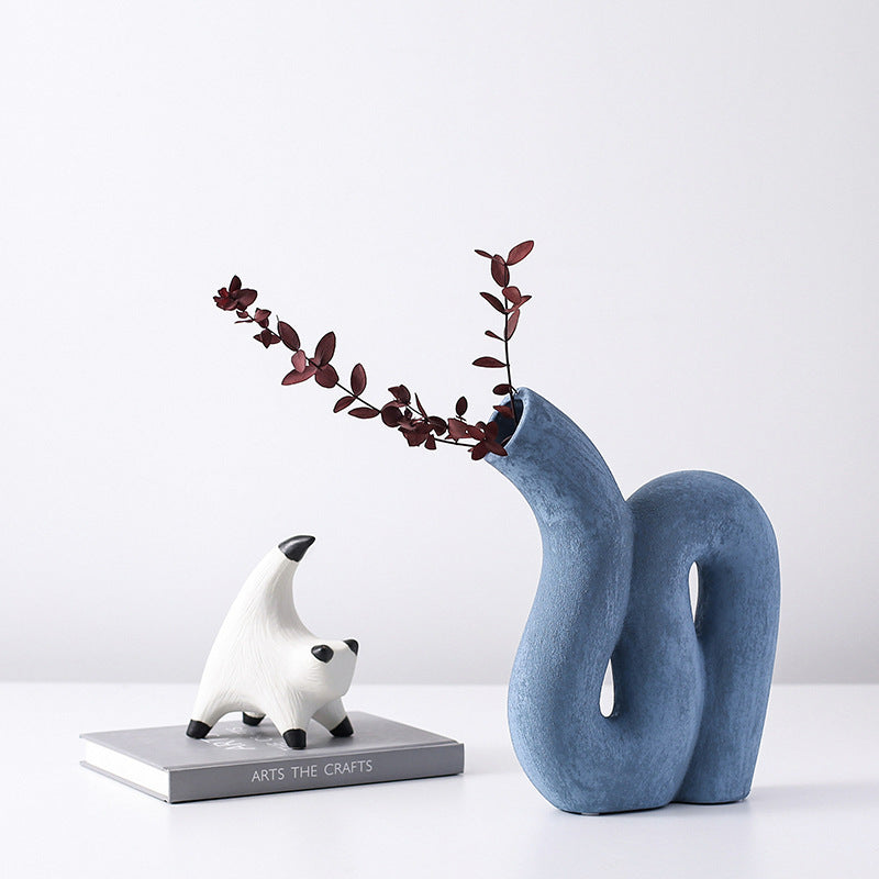 Geometric Ornaments Flower Vase