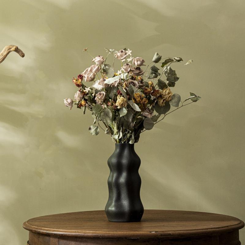 Frosted Ceramic Vase