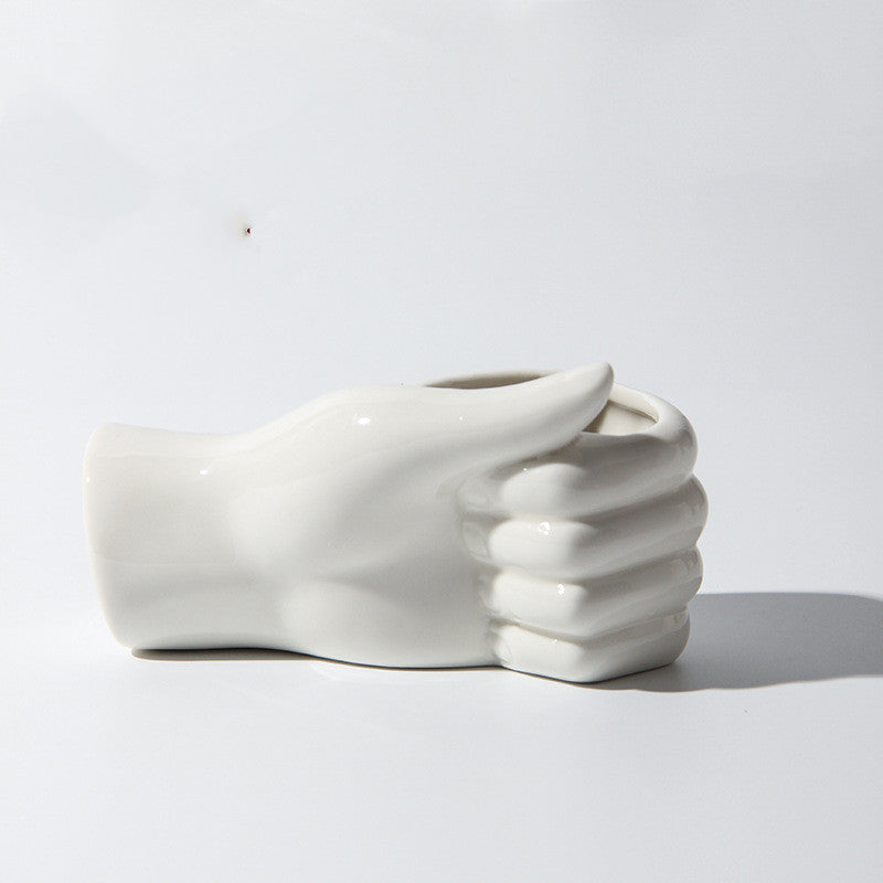 Human Crafts Ceramic Vase