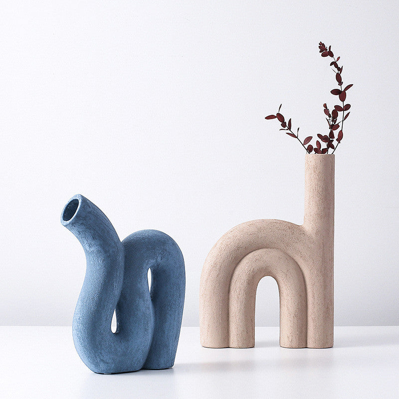 Geometric Ornaments Flower Vase