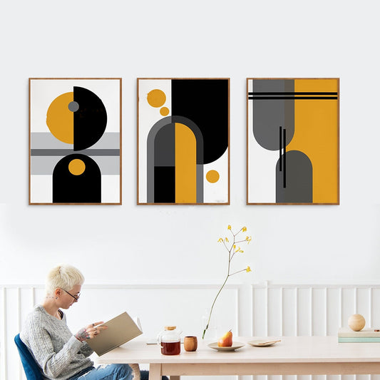Modern Living Room Wall Decor Print Abstrac