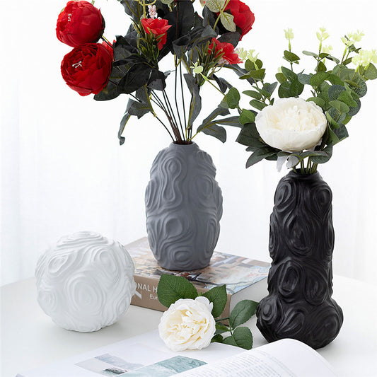 Creative Ceramic Honeycomb Vase
