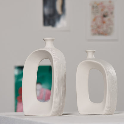 White Ceramic Vase