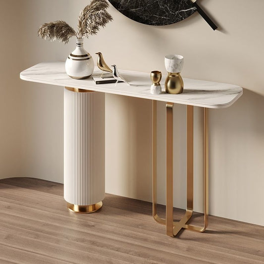 Modern Console Table- Minimalist Entryway Accent