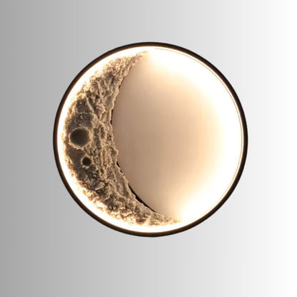 LED Wall Moon Lamp- 3D Glow for Home Decor
