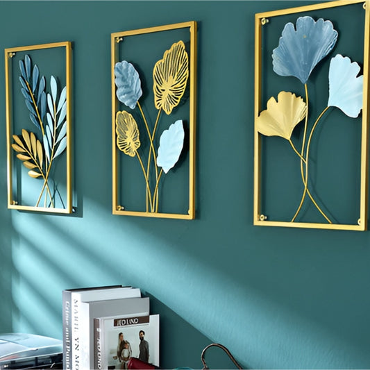 Colorful Wrought Iron Narrow Leaves