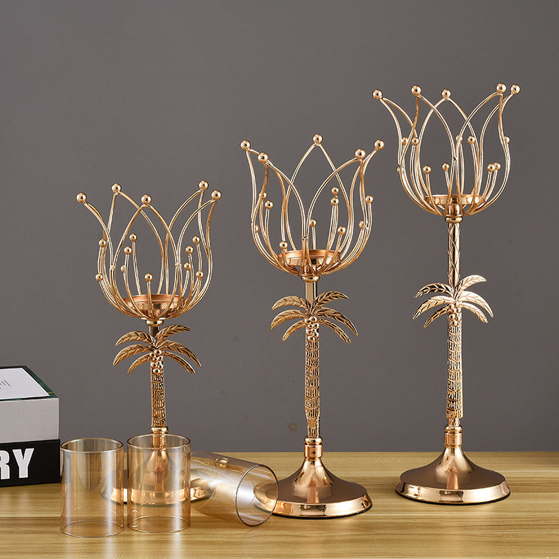 Wrought Iron Decoration Candle Holder