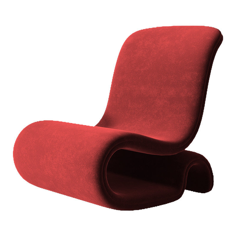 Modern Lounge Chair- Sculptural Minimalist Statement Piece