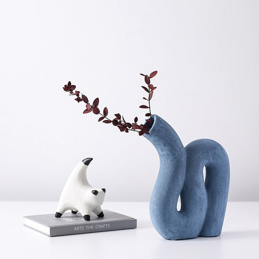 Geometric Ornaments Flower Vase
