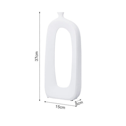 Three-Piece Ceramic Vase