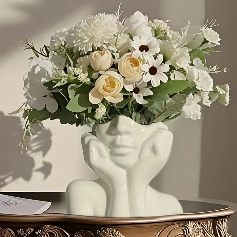 Modern Face Vase