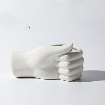 Human Crafts Ceramic Vase