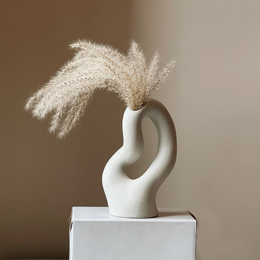 Plain Rough Sculpture Vase