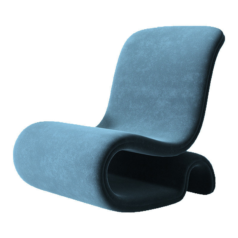 Modern Lounge Chair- Sculptural Minimalist Statement Piece