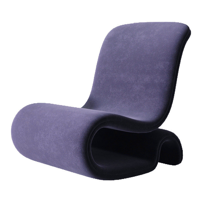Modern Lounge Chair- Sculptural Minimalist Statement Piece
