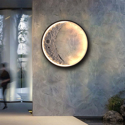 LED Wall Moon Lamp- 3D Glow for Home Decor