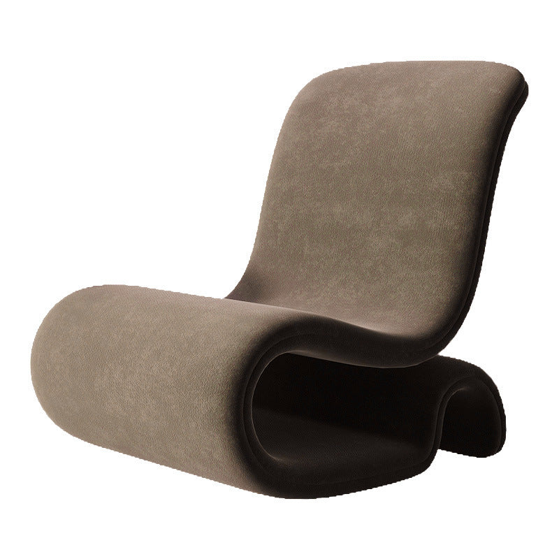Modern Lounge Chair- Sculptural Minimalist Statement Piece