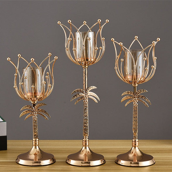 Wrought Iron Decoration Candle Holder