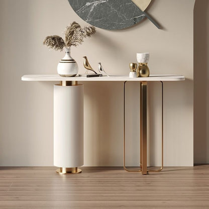 Modern Console Table- Minimalist Entryway Accent