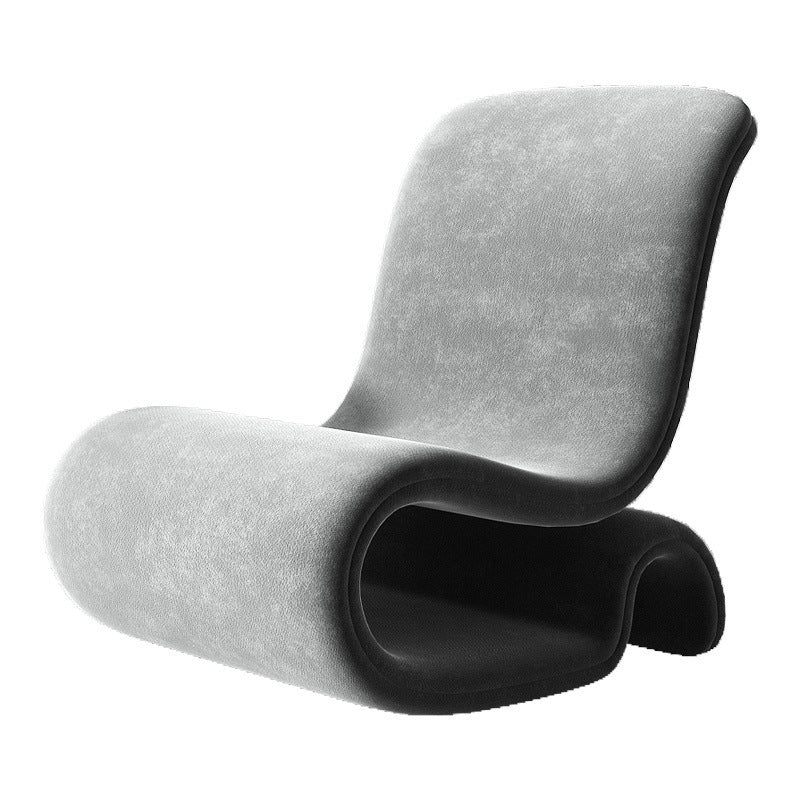 Modern Lounge Chair- Sculptural Minimalist Statement Piece
